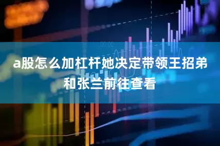 a股怎么加杠杆她决定带领王招弟和张兰前往查看